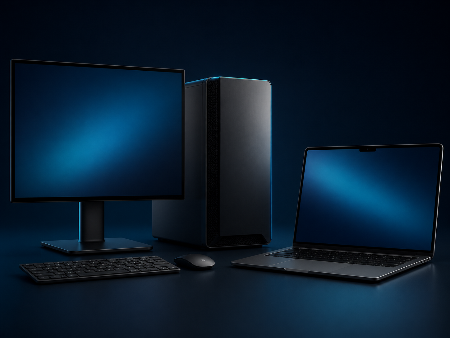 Computadores e notebooks selecionados conforme a necessidade do cliente